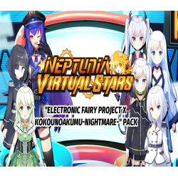 Neptunia Virtual Stars   Electronic Fairy Project x Kokounoakumu Nightmare Pack DLC   PC Steam Kod Klucz