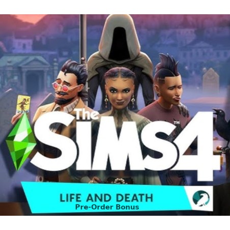 The Sims 4   Life and Death  Pre order Bonus DLC PC EA Kod Klucz