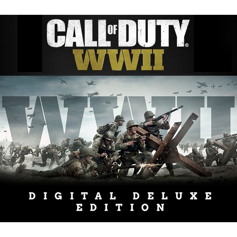 Call of Duty  WWII Digital Deluxe Edition XBOX One / Xbox Series X|S Kod Klucz