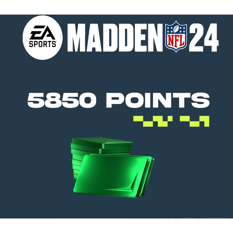 Madden NFL 24   5850 Ultimate Team Points   XBOX One / Xbox Series X|S Kod Klucz