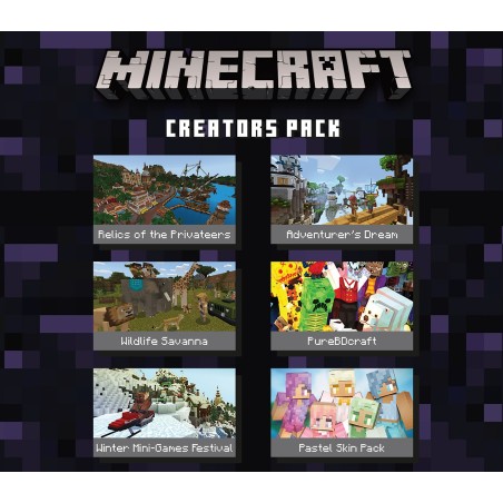 Minecraft   Creators Pack DLC   XBOX One Kod Klucz