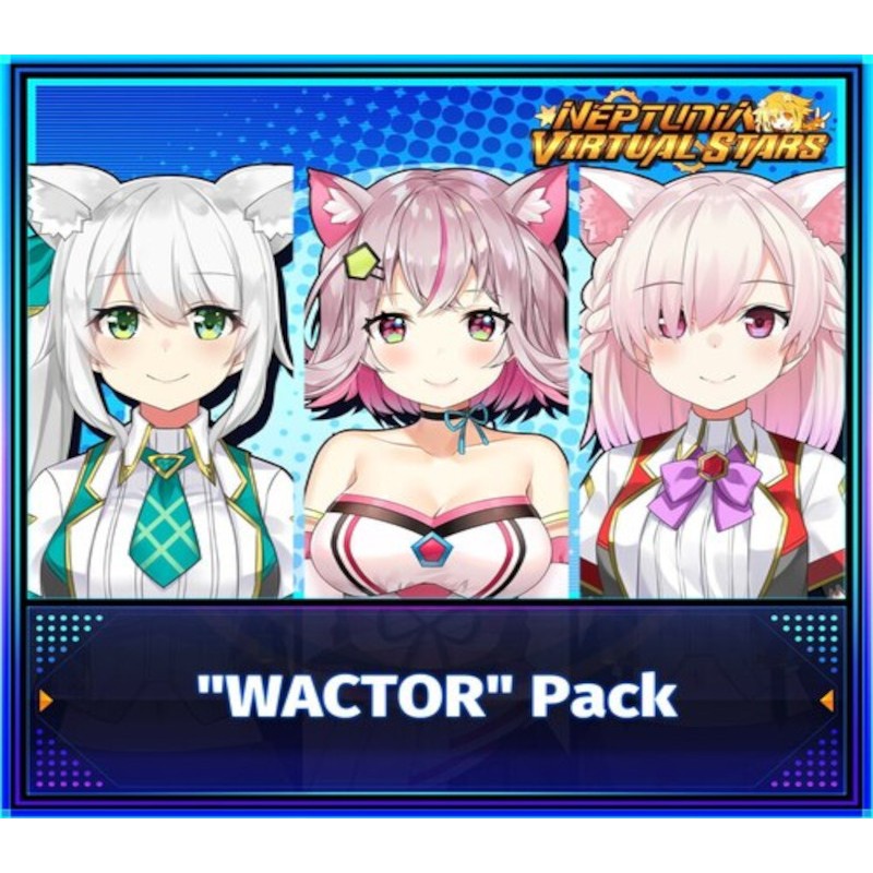 Neptunia Virtual Stars   WACTOR Pack DLC PC Steam Kod Klucz
