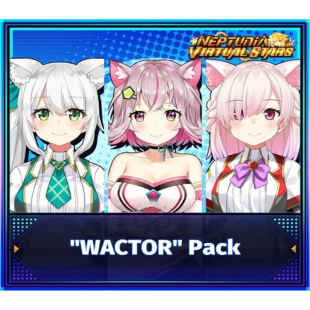 Neptunia Virtual Stars   WACTOR Pack DLC PC Steam Kod Klucz