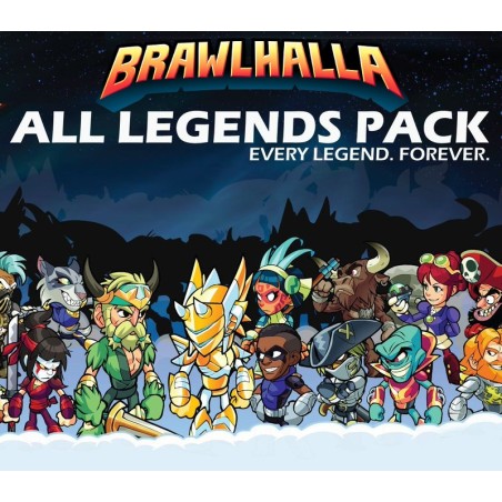 Brawlhalla All Legends Pack DLC PC Ubisoft Connect Kod Klucz