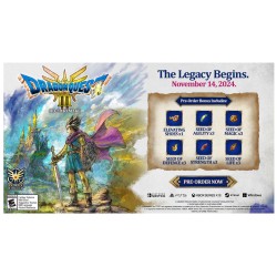 DRAGON QUEST III HD 2D Remake   Pre order Bonus DLC   PS5 Kod Klucz