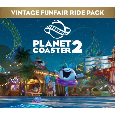 Planet Coaster 2   Vintage Funfair Ride Pack DLC   PC Steam Kod Klucz