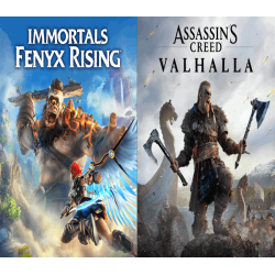Assassins Creed Valhalla + Immortals Fenyx Rising Bundle XBOX One/Series X|S Kod Klucz