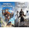 Assassins Creed Valhalla + Immortals Fenyx Rising Bundle XBOX One/Series X|S Kod Klucz