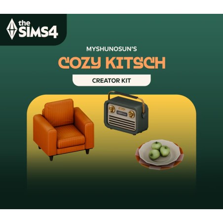 The Sims 4   Cozy Kitsch Kit DLC PC EA Kod Klucz