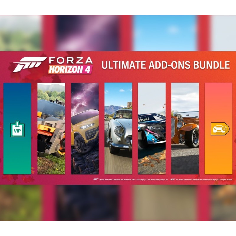 Forza Horizon 4   Ultimate Add Ons Bundle DLC XBOX One / Xbox Series X|S / PC Kod Klucz