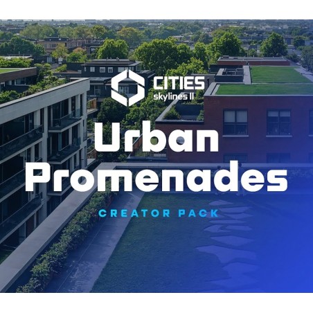 Cities  Skylines II   Creator Pack  Urban Promenades DLC PC Steam Kod Klucz