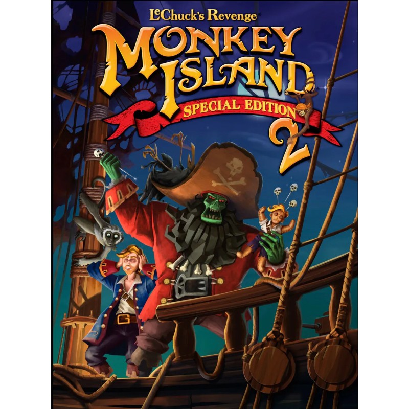 Monkey Island 2 Special Edition  LeChucks Revenge Steam Kod Klucz