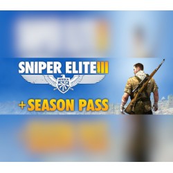 Sniper Elite 3 + Season Pass DLC   PC Steam Kod Klucz
