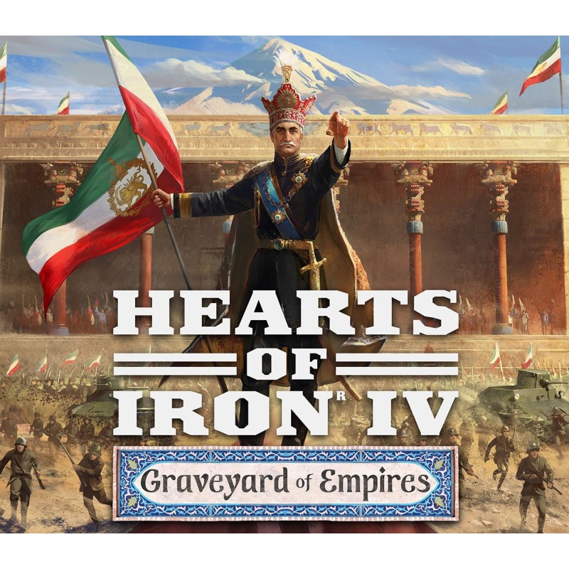 Hearts of Iron IV  Graveyard of Empires   Country Pack DLC   PC Steam Kod Klucz
