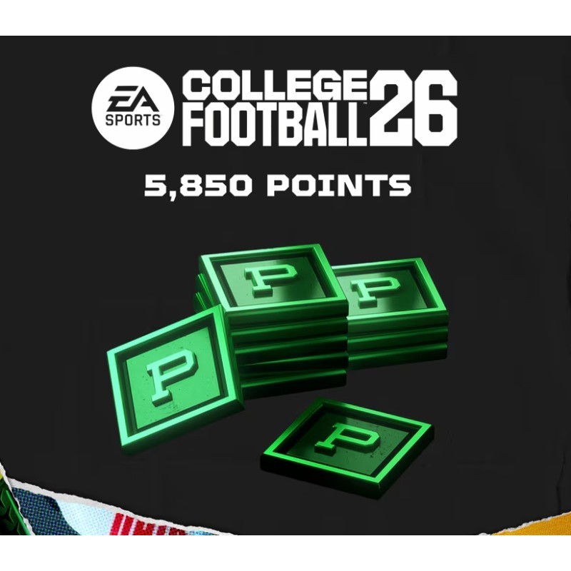 College Football 26   5850 Points   Xbox Series X|S Kod Klucz