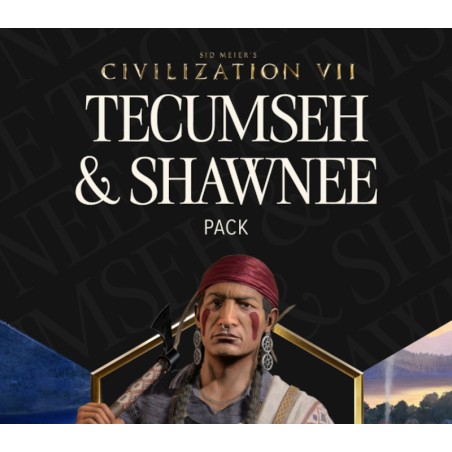 Sid Meiers Civilization VII   Tecumseh and Shawnee Pack DLC PC Steam Kod Klucz