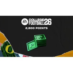 College Football 26   2800 Points Xbox Series X|S Kod Klucz