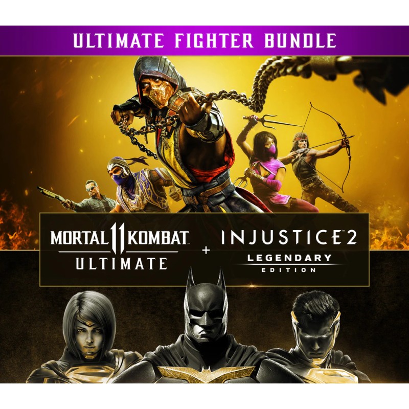 Mortal Kombat 11 Ultimate + Injustice 2 Leg. Edition Bundle   XBOX One / Xbox Series X|S Kod Klucz
