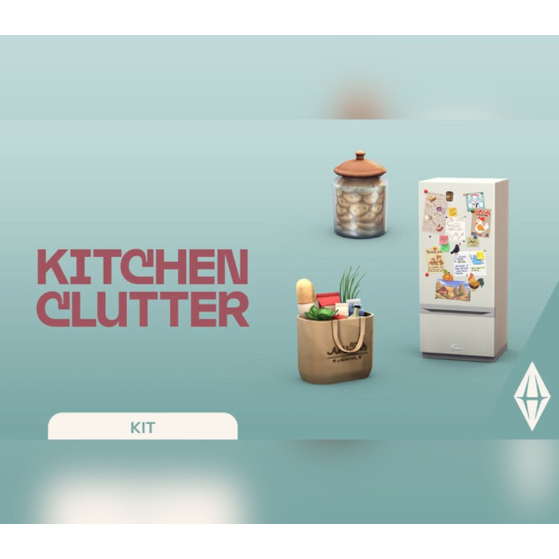 The Sims 4   Kitchen Clutter Kit DLC Kuchenne szpargały Kolekcja  PC EA App Kod Klucz