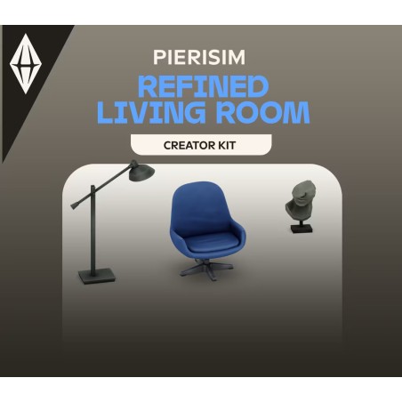 The Sims 4   Refined Living Room Kit DLC   PC EA App Kod Klucz