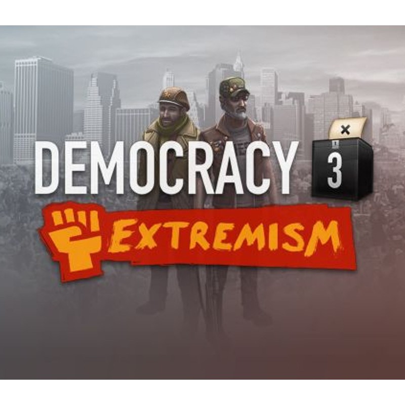 Democracy 3   Extremism DLC PC Steam Kod Klucz