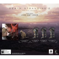 Death Stranding 2  On the Beach   Pre order Bonus DLC   PS5 Kod Klucz