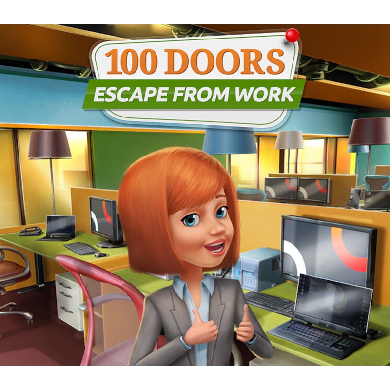 100 Doors  Escape from Work PC Steam Kod Klucz