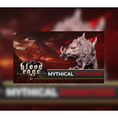 Blood Rage  Digital Edition   Mythical Monsters DLC   PC Steam Kod Klucz