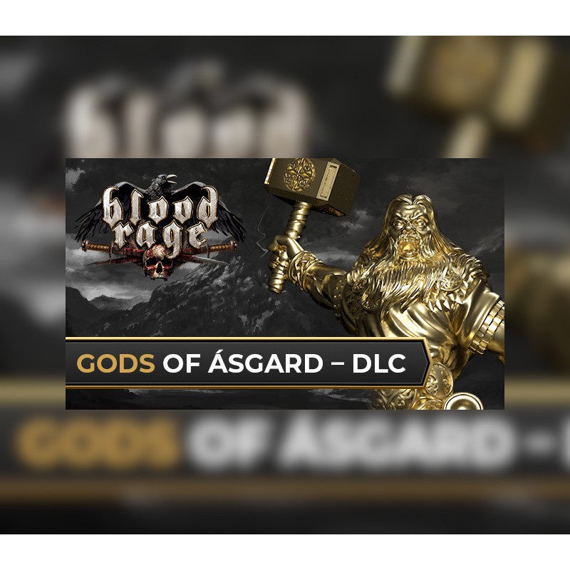 Blood Rage  Digital Edition   Gods of Asgard DLC   PC Steam Kod Klucz