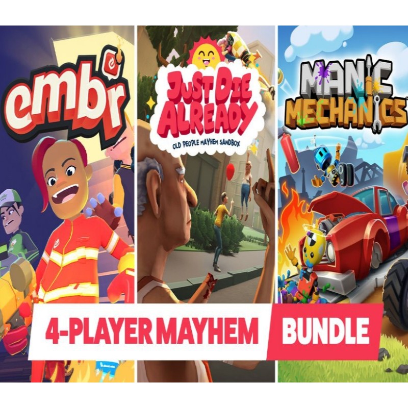 4 Player Mayhem Bundle PC Steam Kod Klucz