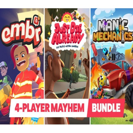 4 Player Mayhem Bundle PC Steam Kod Klucz