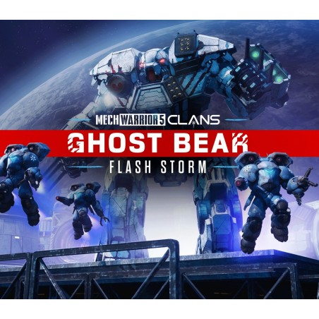 MechWarrior 5  Clans   Ghost Bear  Flash Storm DLC PC Steam Kod Klucz