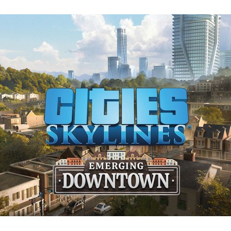 Cities  Skylines   Content Creator Pack  Emerging Downtown DLC   PC Steam Kod Klucz