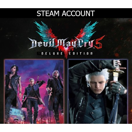 Devil May Cry 5 Deluxe + Vergil PC Steam Kod Klucz