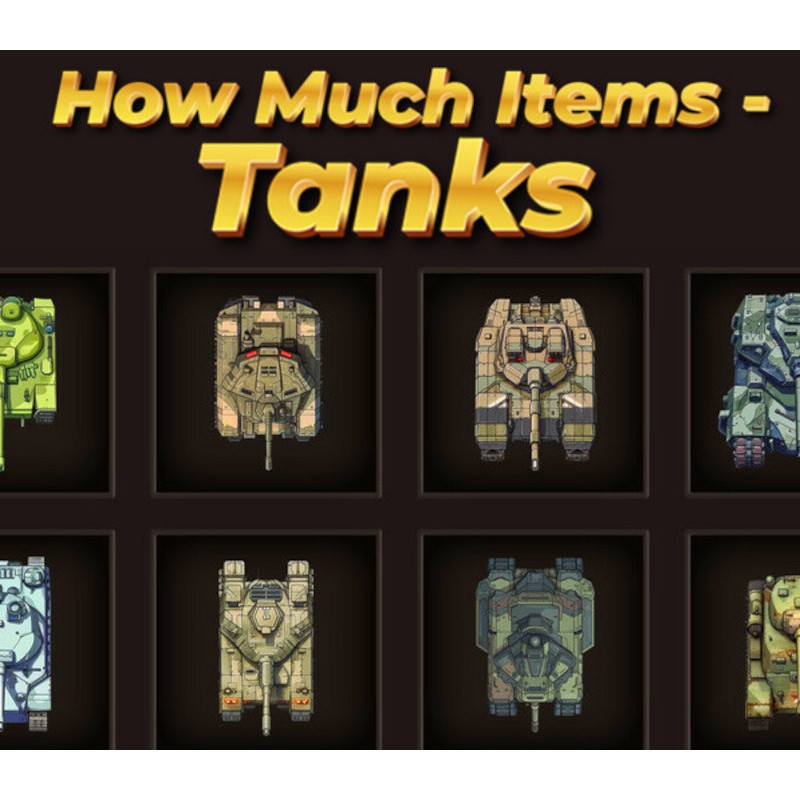 How Much Items   Tanks PC Steam Kod Klucz