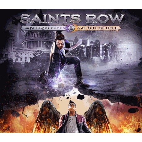 Saints Row IV  Re Elected + Gat out of Hell XBOX One / Xbox Series X|S Kod Klucz