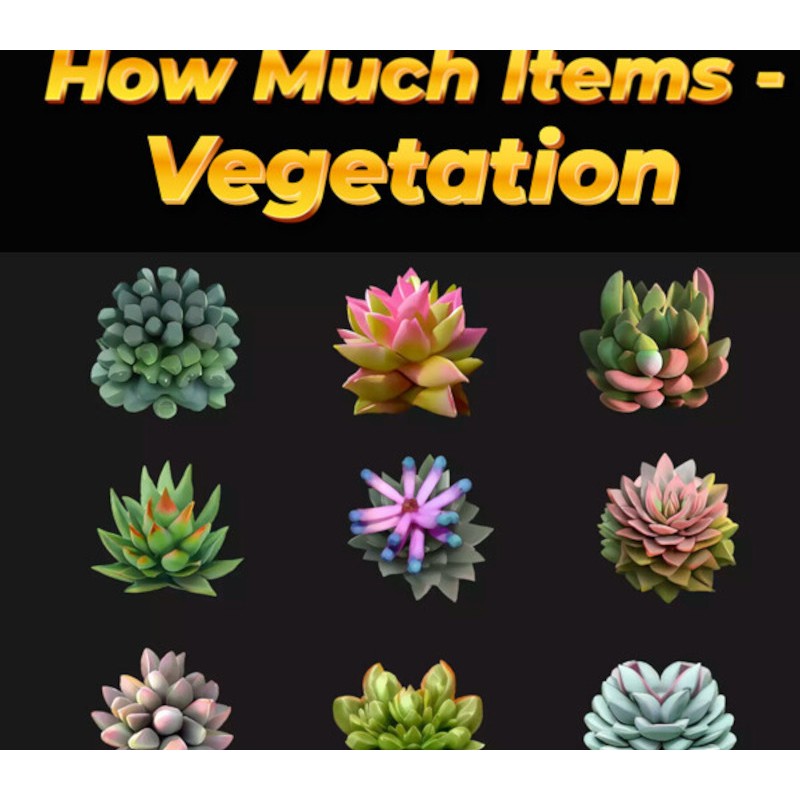 How Much Items   Vegetation PC Steam Kod Klucz