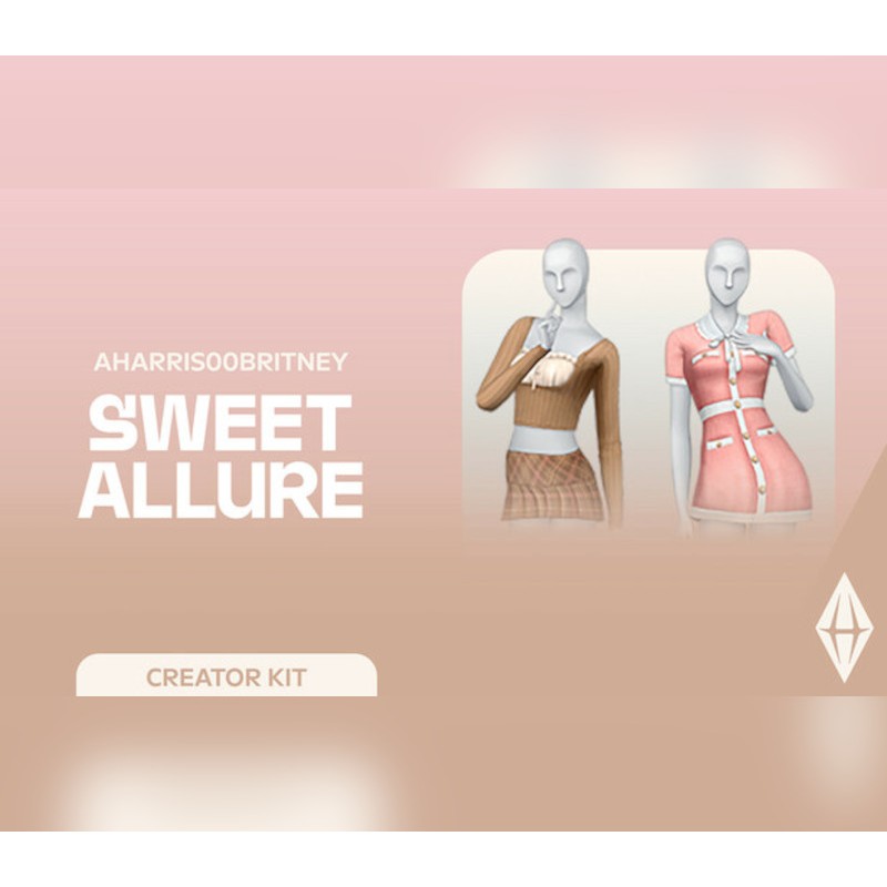 The Sims 4   Sweet Allure Kit DLC PC EA App Kod Klucz