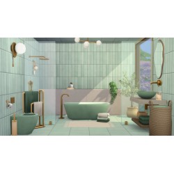 The Sims 4   Sleek Bathroom Kit DLC PC EA App Kod Klucz