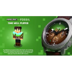 Minecraft Java and Bedrock Edition   Fossil Collab Time Well Played Reward DLC XBOX One / Xbox Series X|S / PC Kod Klucz
