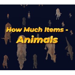 How Much Items  Animals PC Steam Kod Klucz