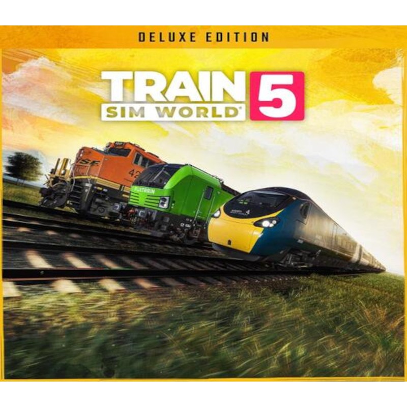 Train Sim World 5  Deluxe Edition   PC Steam Kod Klucz