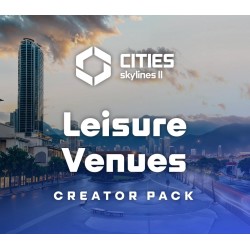 Cities  Skylines II   Creator Pack  Leisure Venues DLC   PC Steam Kod Klucz