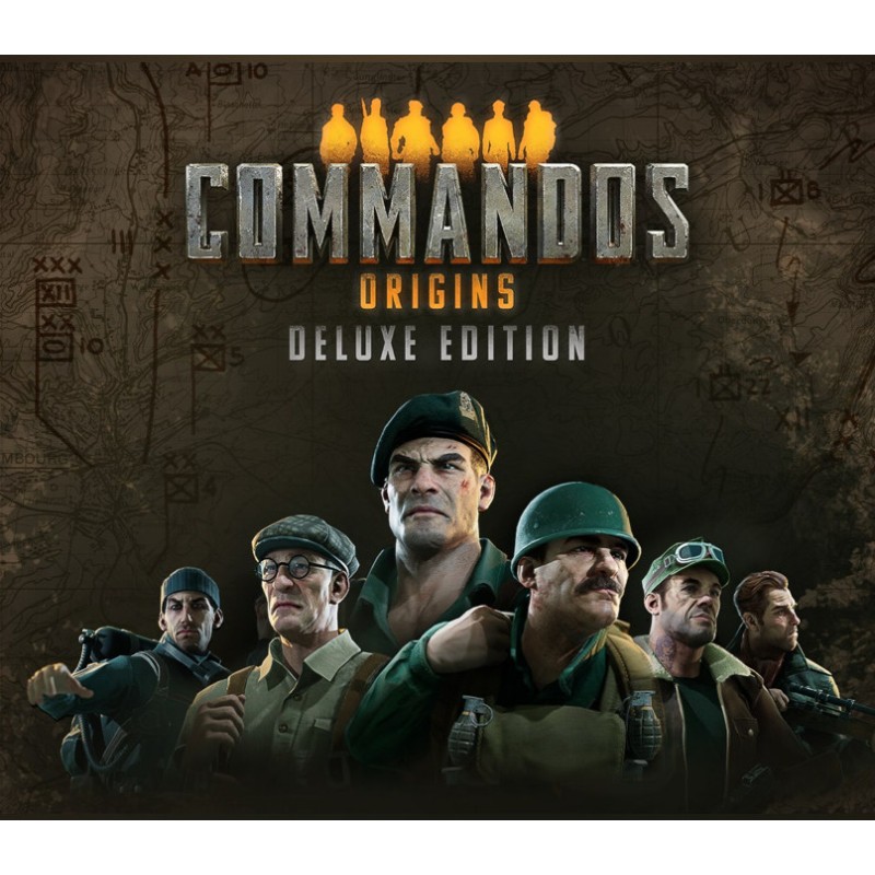 Commandos  Origins Deluxe Edition PC Steam Kod Klucz