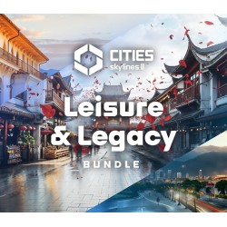 Cities  Skylines II   Leisure and Legacy Bundle DLC PC Steam Kod Klucz