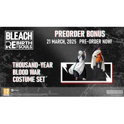 BLEACH Rebirth of Souls   Pre Order Bonus DLC   PS5 Kod Klucz