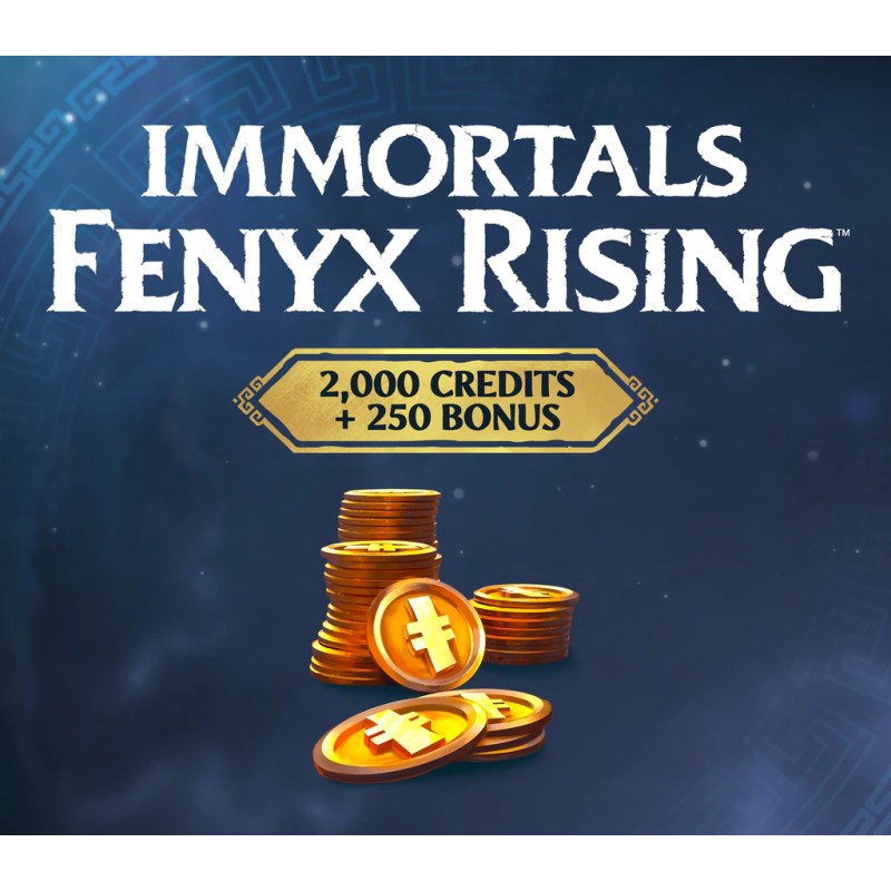 Immortals Fenyx Rising   2250 Credits Pack   XBOX One / Xbox Series X|S Kod Klucz