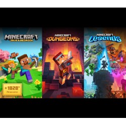 Minecraft Triple Bundle   PC Windows Kod Klucz