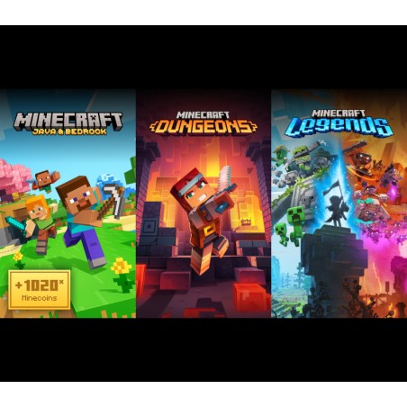Minecraft Triple Bundle   PC Windows Kod Klucz