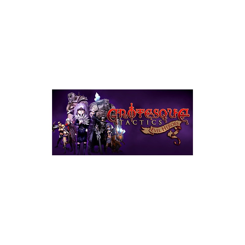 Grotesque Tactics Evil Heroes PC Steam Kod Klucz